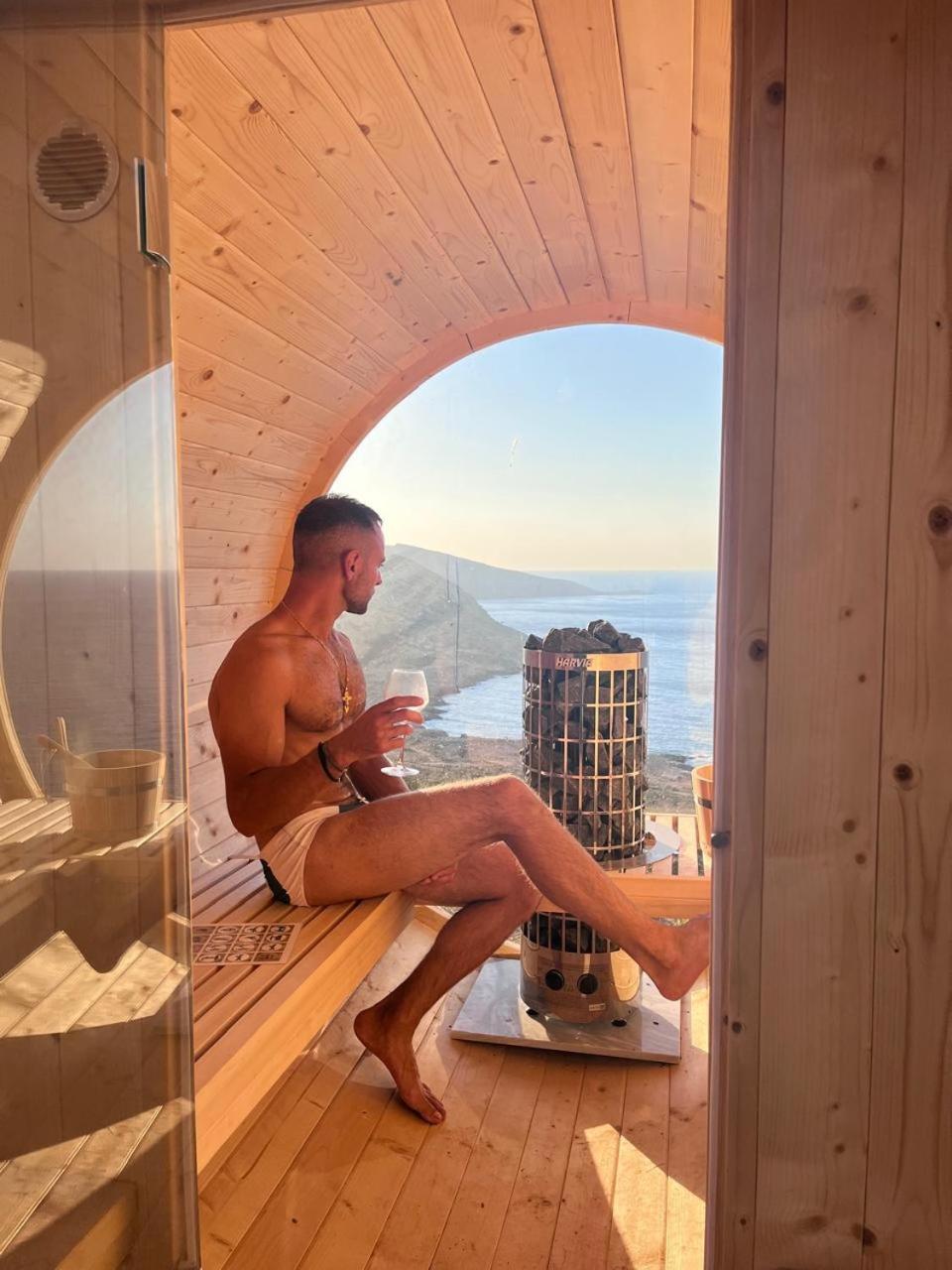 Maison Meltem Agia Pelagia  Bagian luar foto